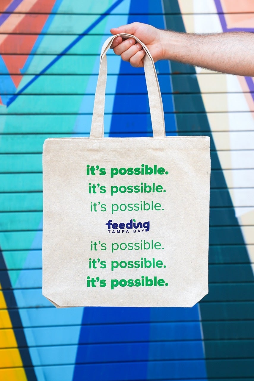 IT S POSSIBLE TOTE BAG Feeding Tampa Bay Swag